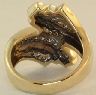   .74ct diamond marquise engagement ring 7.5g vintage estate 6  