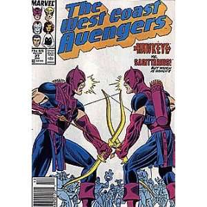 West Coast Avengers (1985 series) #27 NEWSSTAND Marvel  