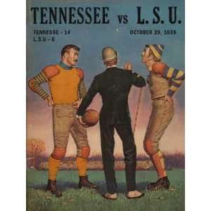  Tennessee Volunteers   vs. LSU   30x40 Plank Wood Sign 