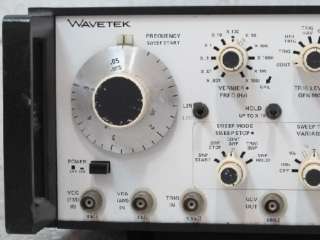 WAVETEK MODEL 166 50MHZ PULSE/FUNCTION GENERATOR  