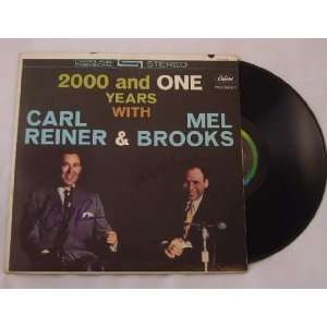 Carl Reiner Mel Brooks 2000 and One Years Hand Signed Autographed 