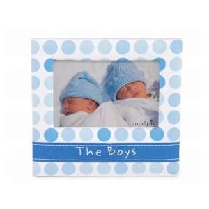  Mud Pie Baby Little Prince The Boys Twin Frame Baby