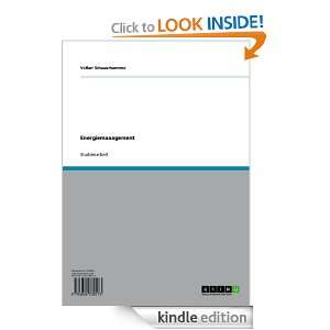 Energiemanagement (German Edition) Volker Schauerhammer  