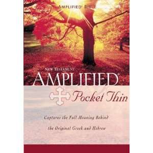  Amplified Pocket Thin New Testament (Bible) [Bonded 