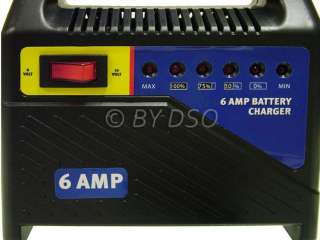 Good Quality 12 Volt 6 amp Battery Charger 68201C  