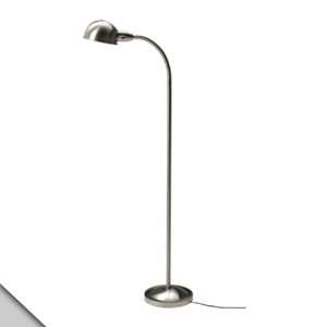  Småland Böna IKEA   FORMAT Floor/Reading Lamp, Nickel 