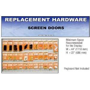 CRL Screen Door Replacement Hardware Display for the Southeast by CR 