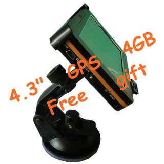 4GB car Navigation 4.3 4.3 Touch Screen GPS FM /4 FREE MAP 4GB WIN 