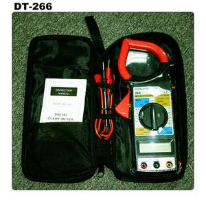 Digital Clamp Meter 266 Accessories Available 500V Insulation Tester 