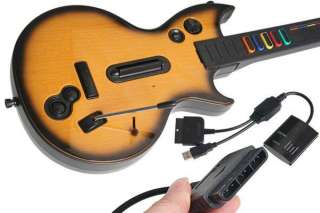 10in1 Wireless Guitar Hero Controller For Wii PS2 PS3 Nintendo 