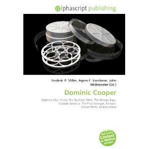  Dominic Cooper (9786133773226) Books