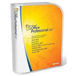 Microsoft Office Professional 2007  