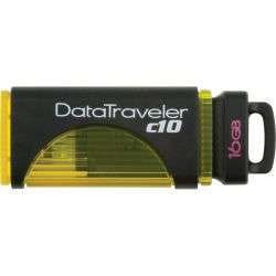Kingston 16GB DataTraveler C10 USB 2.0 Flash Drive  