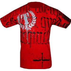  Triumph United Rise Deuce Red T Shirt (SizeS)
