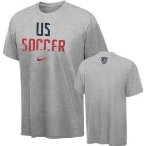  United States Soccer Heathered Grey Nike Quickstrike 