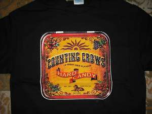COUNTING CROWS hard candy mint box tour T Shirt *NEW XL  
