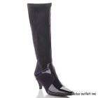 Bellini Fashion Stretch Tall Boots w/ Detail BLACK 5.5M