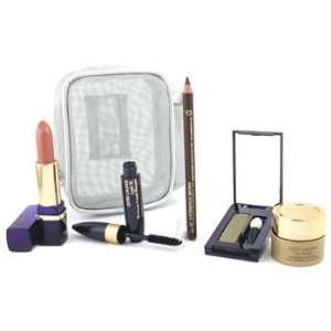   Lipstick + Eye Pencil + Bag   Estee Lauder   Travel Set   5pcs+1bag