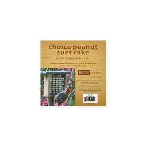  Birds Choice Choice Peanut Suet Cake   11.75 oz
