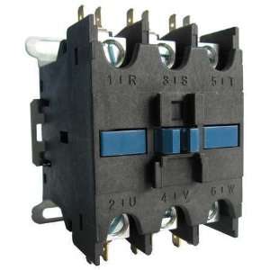 DAYTON 6GNX2 Contactor,DP,40A,3P,24VAC  Industrial 