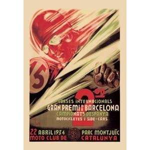 Vintage Art 2nd International Barcelona Grand Prix   00622 6  
