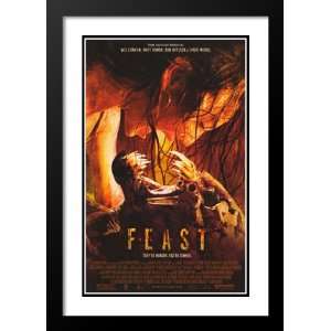  Feast 20x26 Framed and Double Matted Movie Poster   Style 