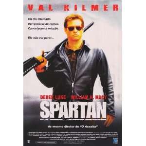 Spartan Movie Poster (25 x 37 Inches   64cm x 94cm) (2004) Brazilian  