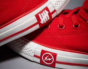 UNDFTD x Fragment Design x Converse Undefeated All Star CT All Red Men 