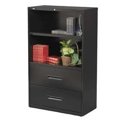   36 inch Wide 2 drawer 2 shelf Lateral File Cabinet  