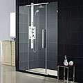 DreamLine Vitreo Glass 58x76 inch Frameless Swing Shower Door 