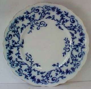 JOHNSON BROS CORAL FLOW BLUE DINNER PLATE /S FREE SHIP  