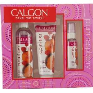  Calgon by Coty for Women. Set Plum Rsprayerry Body Mist 8 