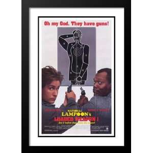 Lampoons Loaded Weapon 20x26 Framed and Double Matted Movie 