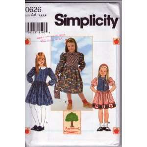  Unused Simplicity Dress Pattern 0626 Sizes 3, 4, 5, 6 