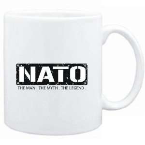  Mug White  Nato  THE MAN   THE MYTH   THE LEGEND  Male 