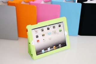 pcs Apple iPad 2 Protective Magnetic Smart Cover Case Green 