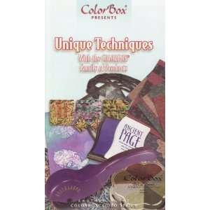  UNIQUE TECHNIQUES WITH THE COLORBOX FAMILY OF PRODUCTS 