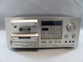 Pioneer CT F950 Stereo Cassette Tape Deck Player VINTAGE AS IS  