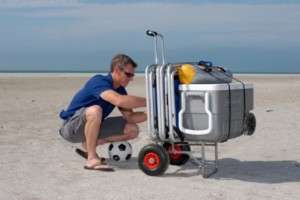 Beach Lugger hand cart for beach items  