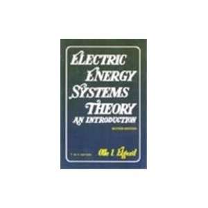  Electric Energy Systems Theory (9780070992863) Olle I 
