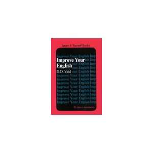  Improve Your English (9788122200409) D.D. Vaid Books