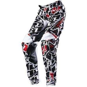   One Industries Youth Carbon Stickers Pants   22/Black/Red Automotive
