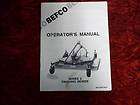 Befco Series 2 Finishing Mower Operators Manual