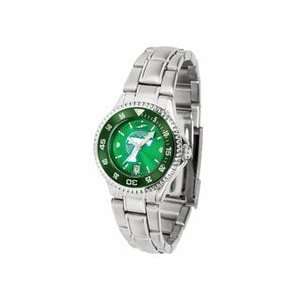  Tulane Green Wave Competitor AnoChrome Ladies Watch with Steel Band 