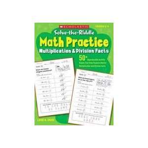   MathPractice Multiplication & Division Facts byOnish Onish Books