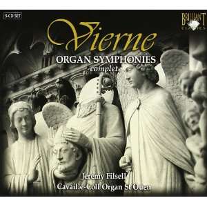  Organ Symphonies Complete Jeremy Filsell Music