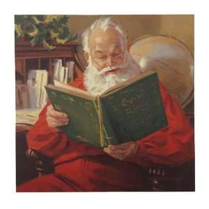  Santa Reading Book