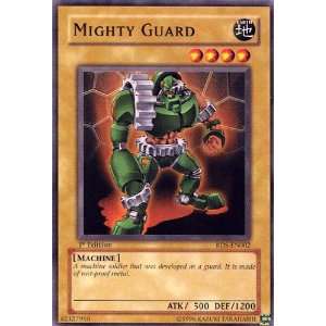  Yugioh RDS EN002 Mighty Guard Common Toys & Games