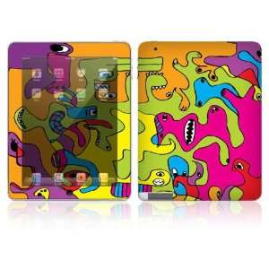  Apple iPad 2 Decal Skin Sticker   Color Monsters 