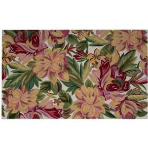  123 Creations C906D.3x5 Foot Magnolia   Pink and Green 